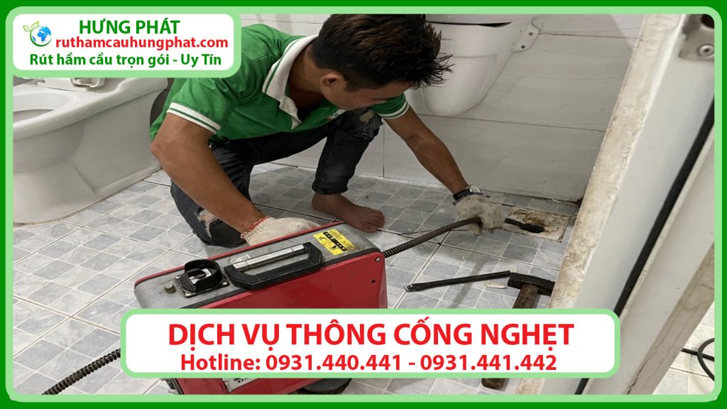 Thông cống nghẹt Hưng Phát