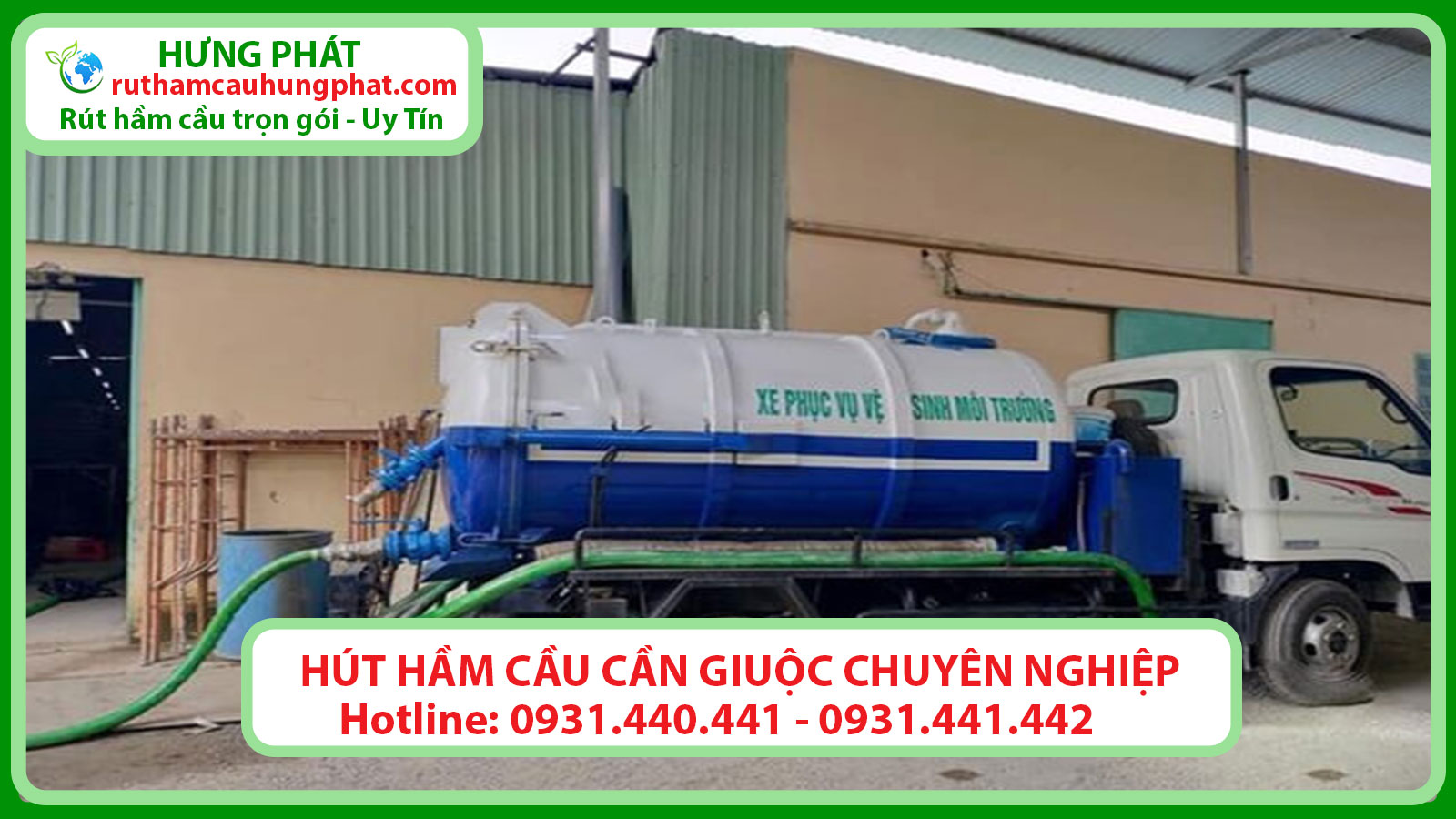 hút hầm cầu tại Cần Giuộc